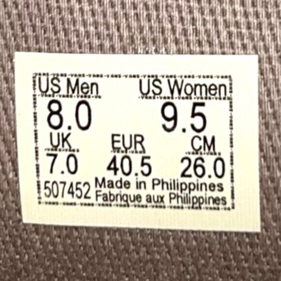 Vans Vault OG Half Cab UL LX "True Dark Navy" Men's 8 Women's 9.5 - Picture 10 of 12